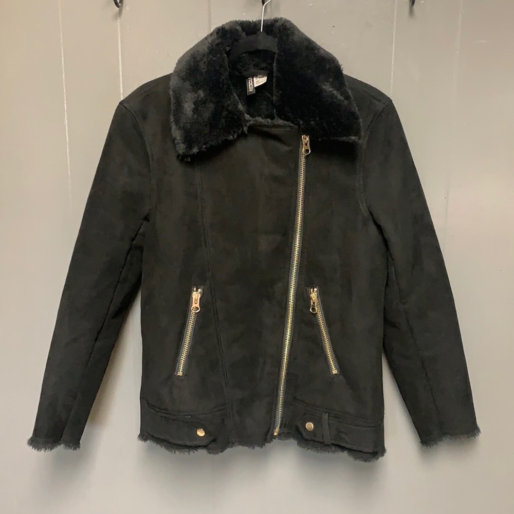 H&M Moto jacket SZ 4